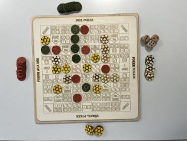 Dice Poker Board XXL